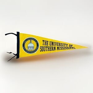 The University of Southern Mississippi Felt Triangle Pennant Collegiate